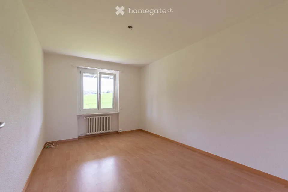 Helle 4-Zimmer-Wohnung mit Balkon und schöner Aussicht in Weisslingen