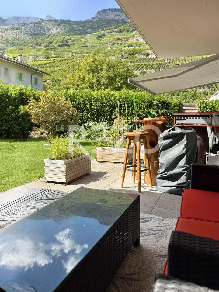 Confortable appartement de 3,5 pièces avec jardin. Vétroz, VS. – photo 2 sur 13