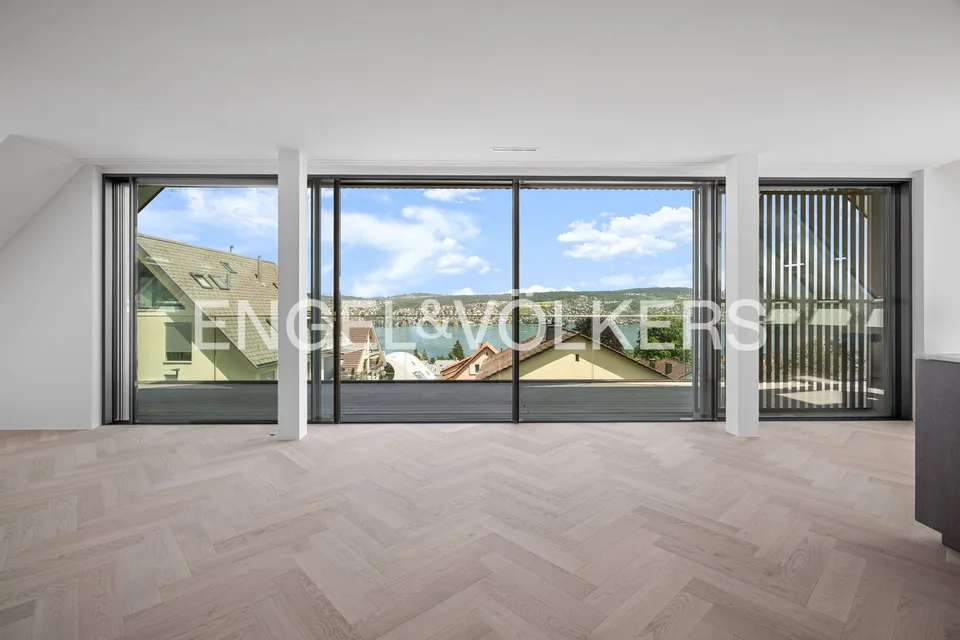 Appartamento a duplex di 6,5 locali con vista spettacolare sul lago a Rüschlikon – foto 11 di 12