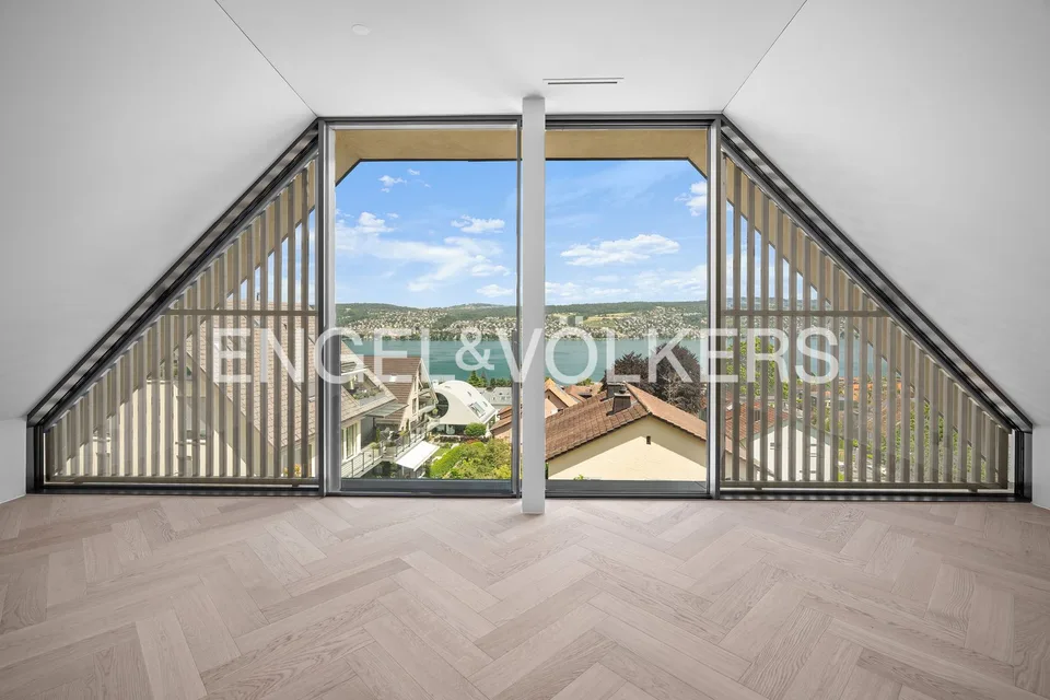 Appartamento a duplex di 6,5 locali con vista spettacolare sul lago a Rüschlikon – foto 9 di 12