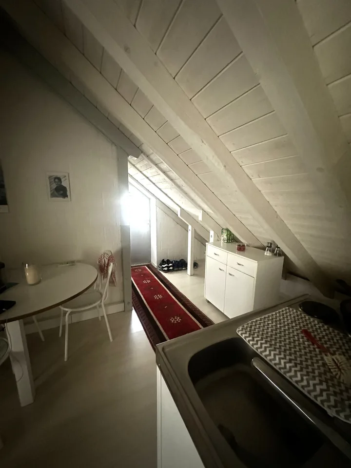 Charmant appartement mansardé 1 pièce à Gutenswil