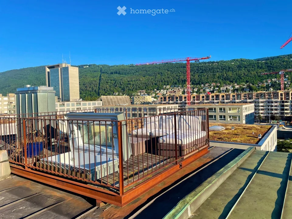 Einzigartige 3,5-Zimmer-Duplexwohnung mit Dachterrasse – Foto 5 von 5
