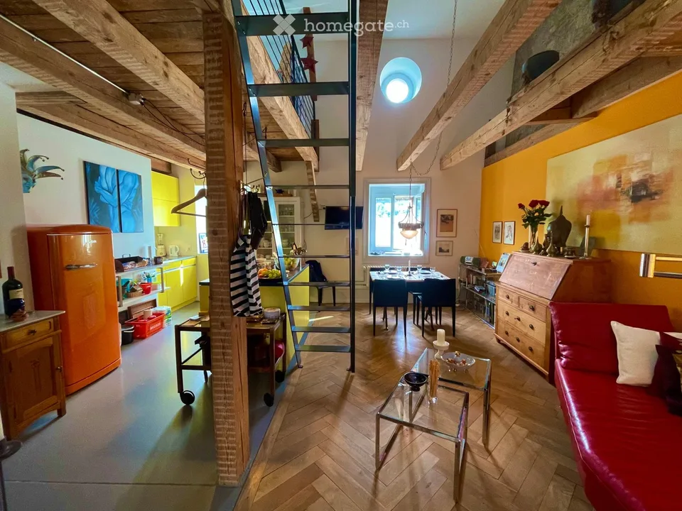 Einzigartige 3,5-Zimmer-Duplexwohnung mit Dachterrasse – Foto 2 von 5