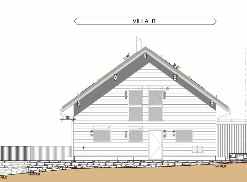 New luxury villa with a magnificent view - Villa B