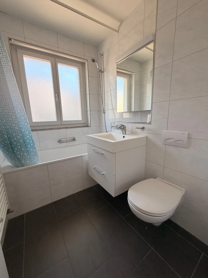 Appartement lumineux 4 pièces avec balcon et belle vue à Herisau