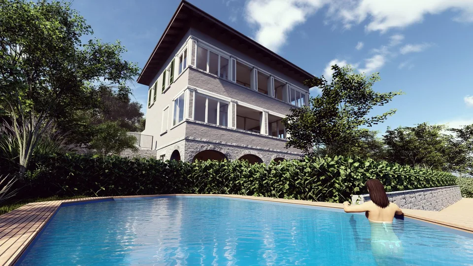 SECONDARY RESIDENCE - 3.5-room apartment with terrace and panoramic view in Locarno – photo 10 of 13