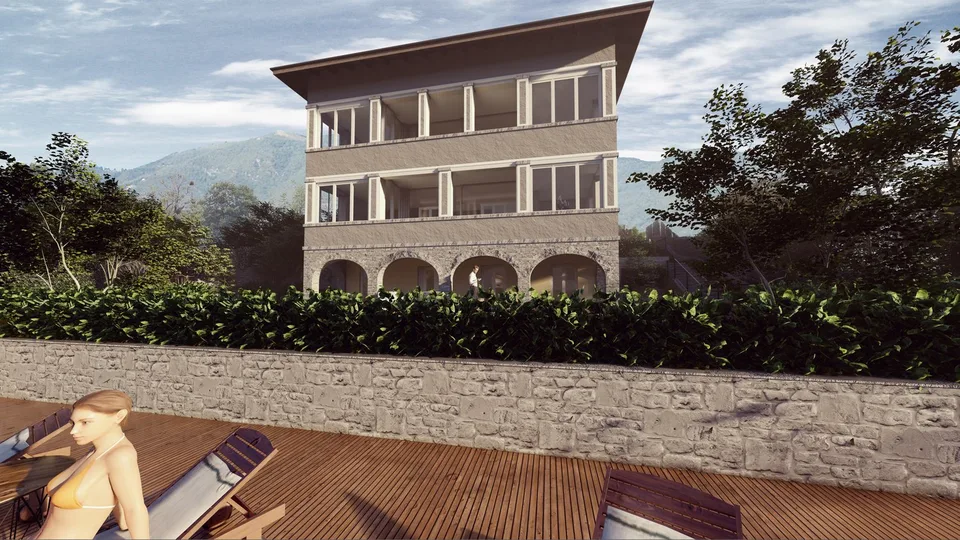 SECONDARY RESIDENCE - 3.5-room apartment with terrace and panoramic view in Locarno – photo 6 of 13
