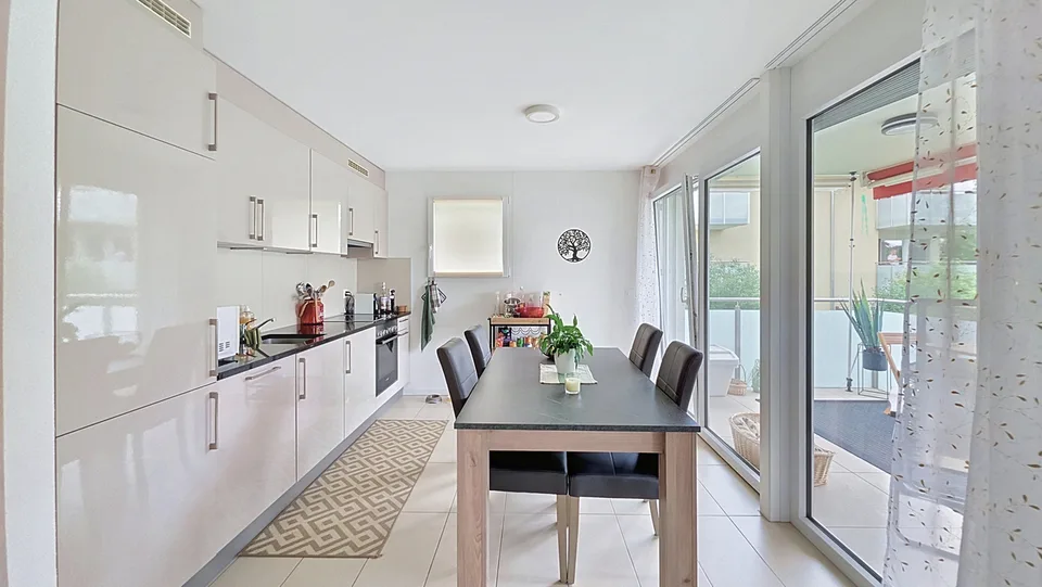 Wohnung mit 3.5 Zimmern (85 m2) in Dompierre / FR – Foto 5 von 17