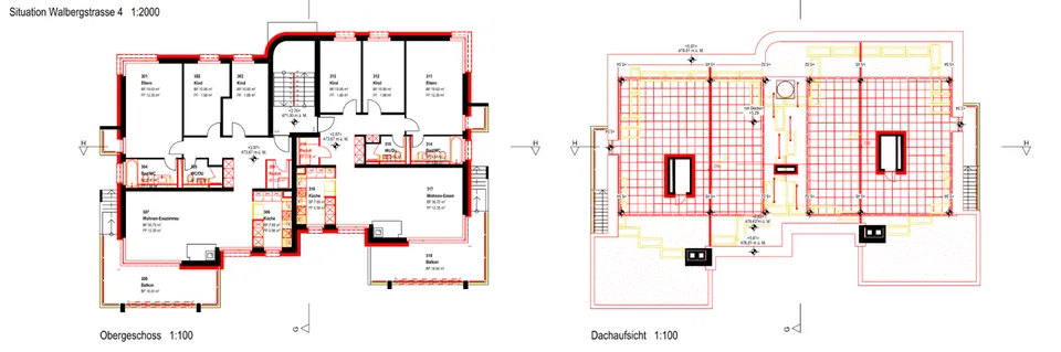 Appartement 4.5 pièces avec grande terrasse sur le toit