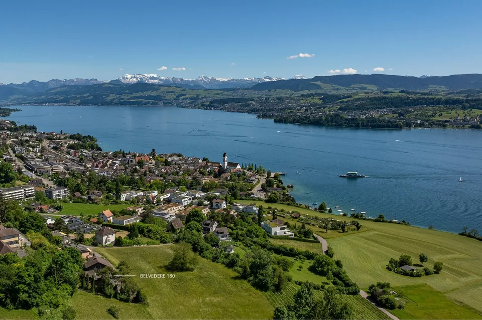 PANORAMA DE TERRAIN SUR LE LAC DE ZURICH – photo 8 sur 8