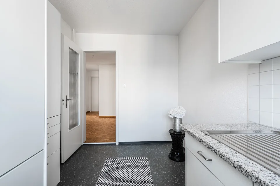 zentral gelegene Wohnung mit grosszügigem Balkon