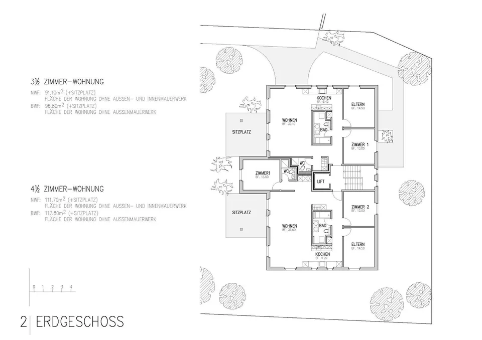 Appartement moderne attenant à une zone de loisirs