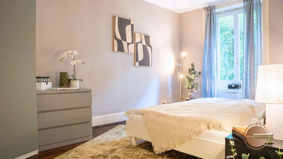 BELLE ÉPOQUE CHARM - 3.5-ROOM / 2-BEDROOM BOUTIQUE SERVICED APARTMENT – Foto 15 von 21