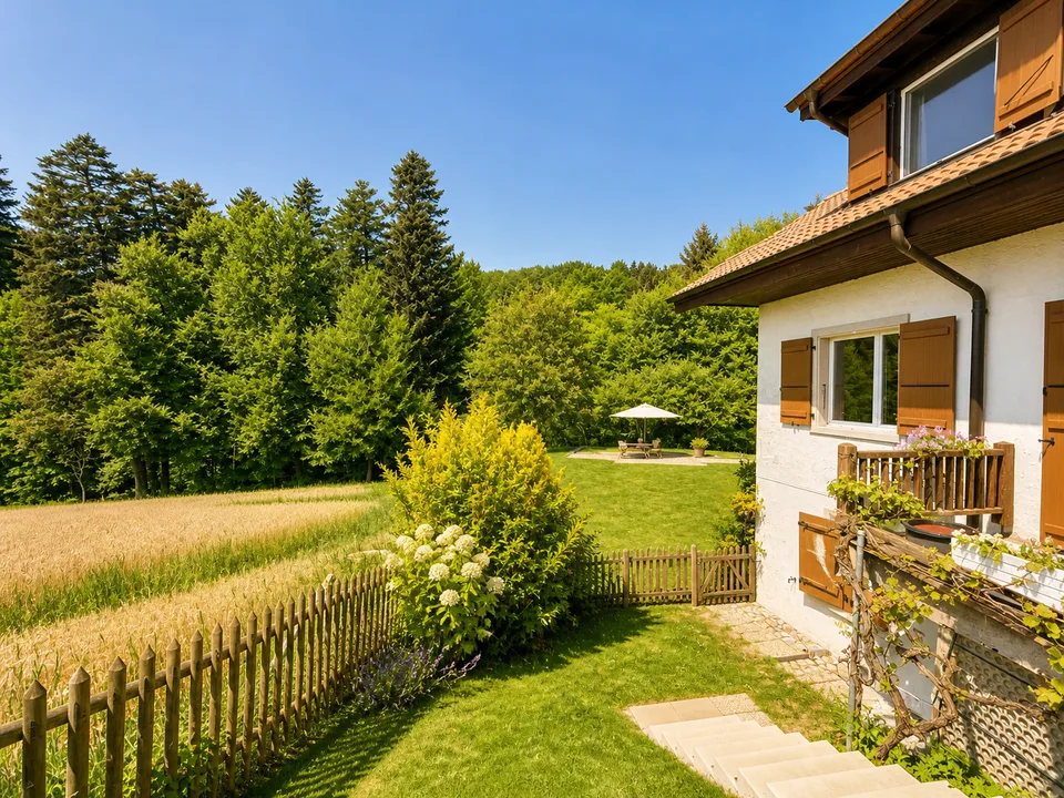 EPALINGES - 6 Zimmer in Villa mit hohem Standard – EHL in 10 Minuten – Garten & Terrasse