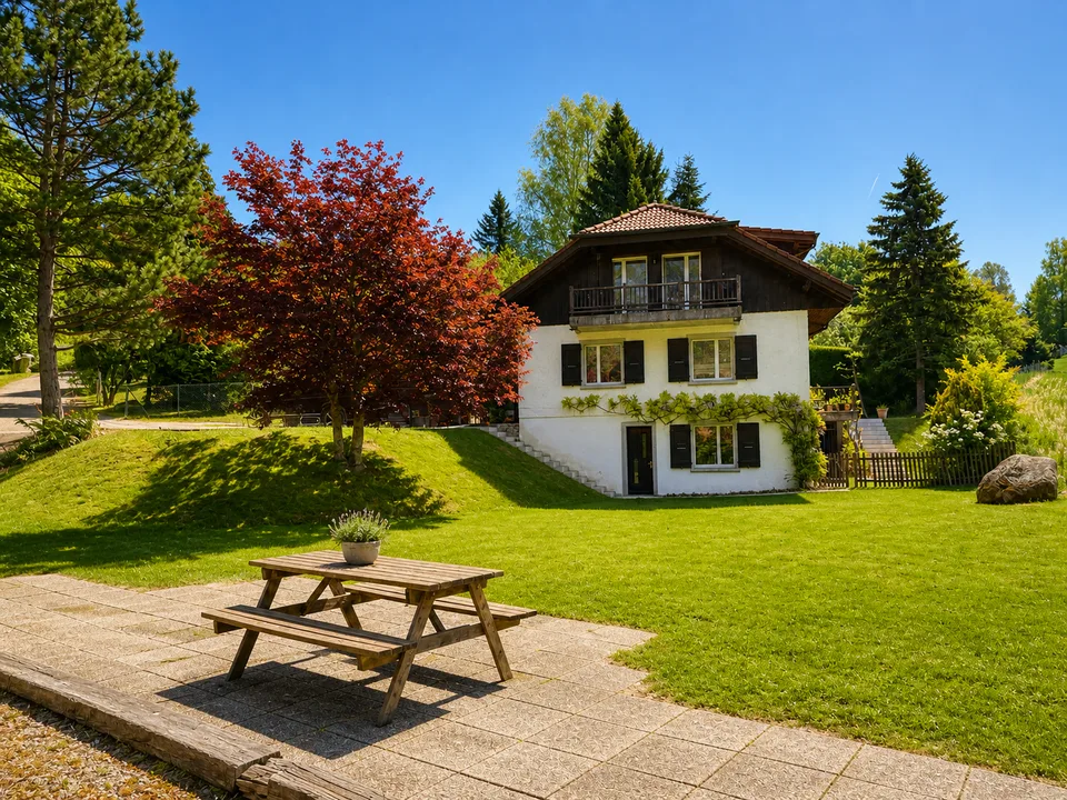 EPALINGES - 6 Zimmer in Villa mit hohem Standard – EHL in 10 Minuten – Garten & Terrasse