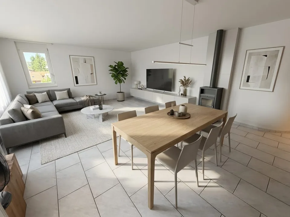 Appartement 4 pièces avec balcon & garage à vendre à Unterkulm – photo 3 sur 10