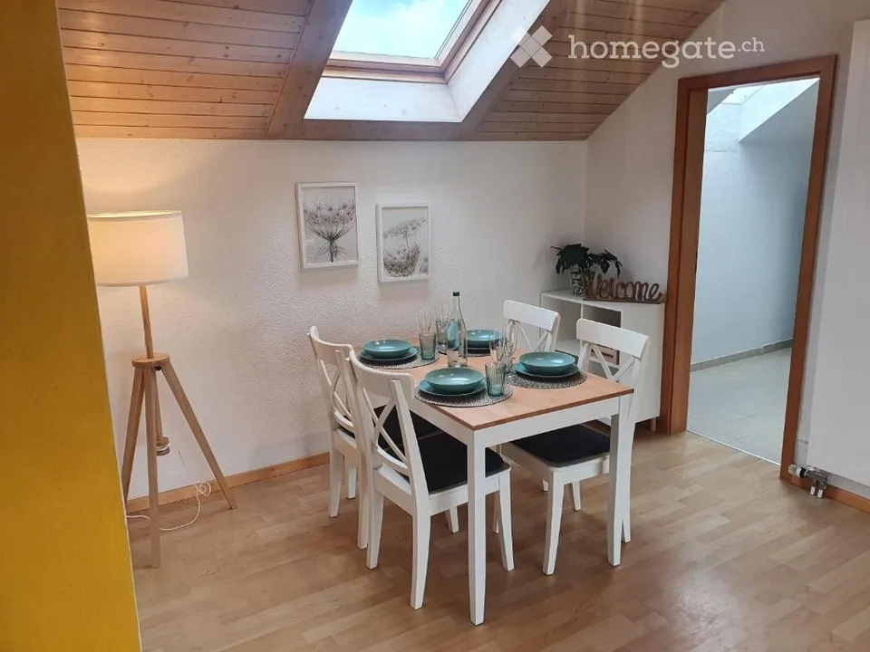 Möblierte und komplett ausgestattete Wohnung befristet