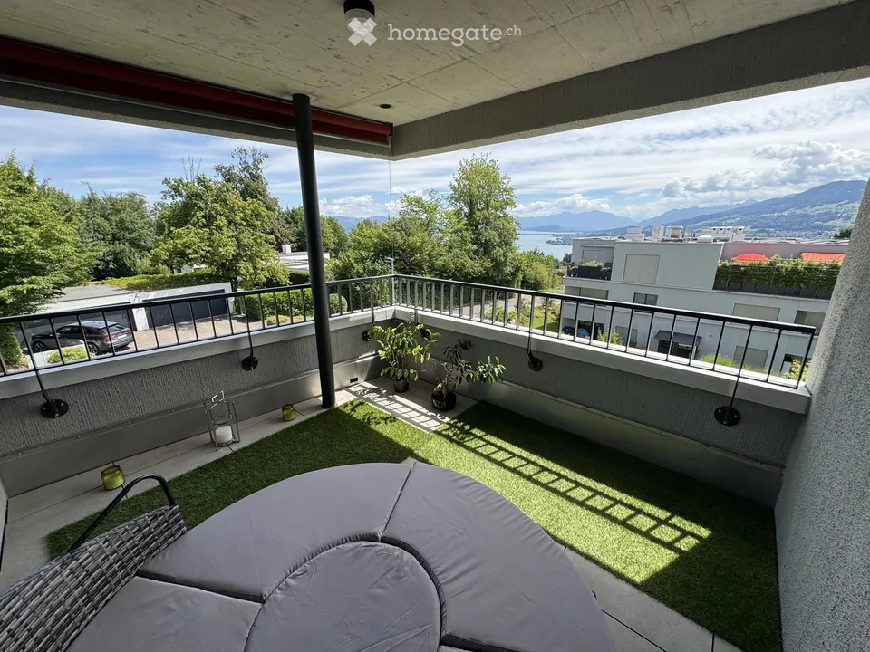 Appartement moderne 4.5 pièces avec vue sur le lac à Richterswil