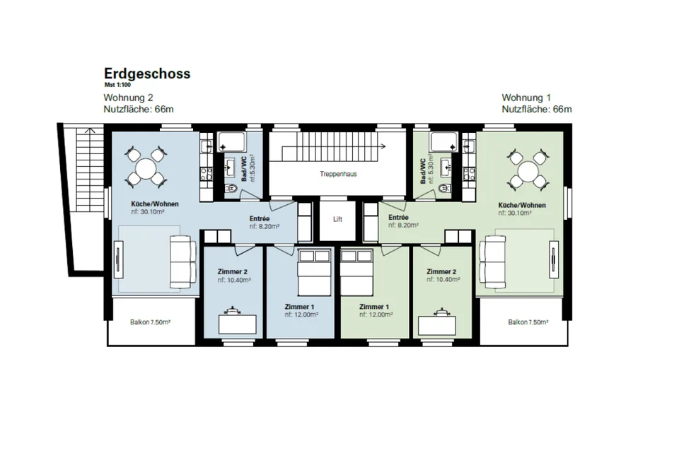 Nouveau bâtiment ! Appartement 3.5 pièces lumineux à Kerzers à louer !