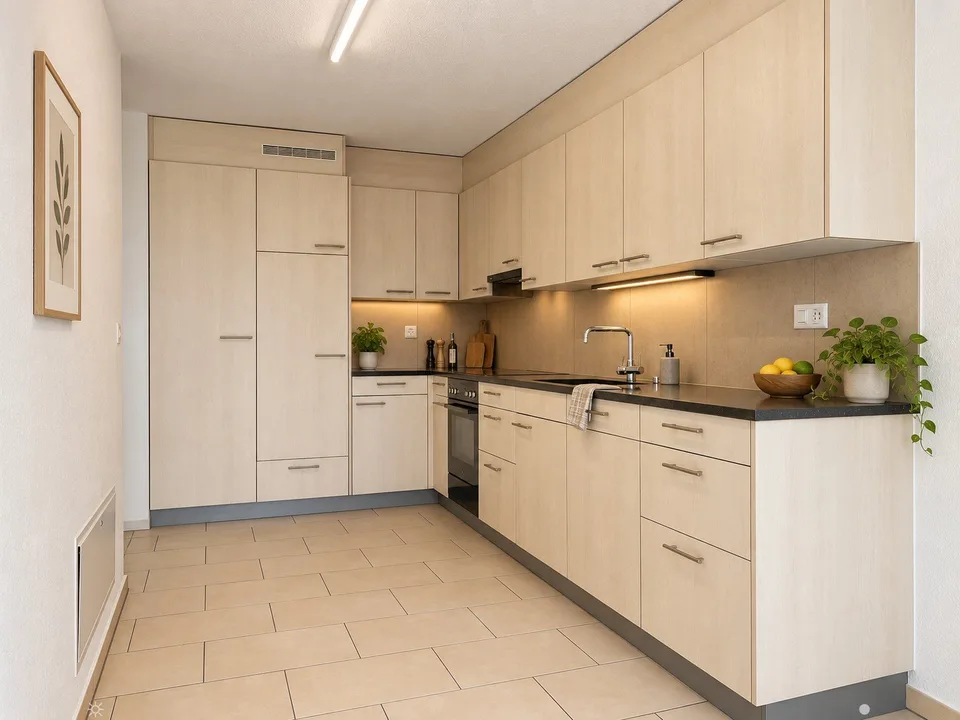 3.5-Zimmerwohnung im 1. OG / App. 3.5 au 1-er étage – photo 2 of 8