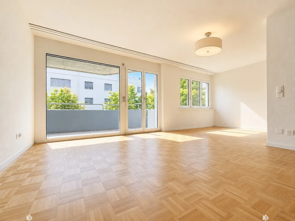 3.5-Zimmerwohnung im Hochparterre / App. 3.5 pièces rez-de-chaussée – photo 3 sur 7