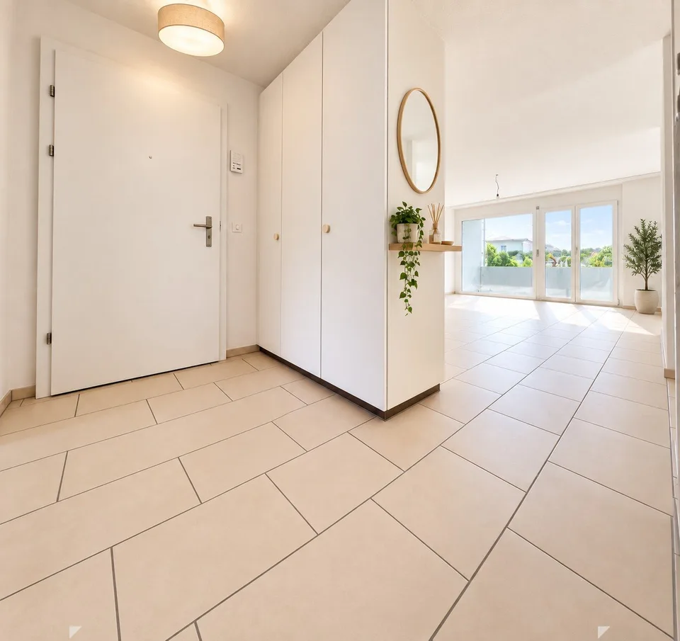 App. 3.5 pièces 1-er étage / 3.5-Zimmerwohnung 1. OG – photo 4 sur 9