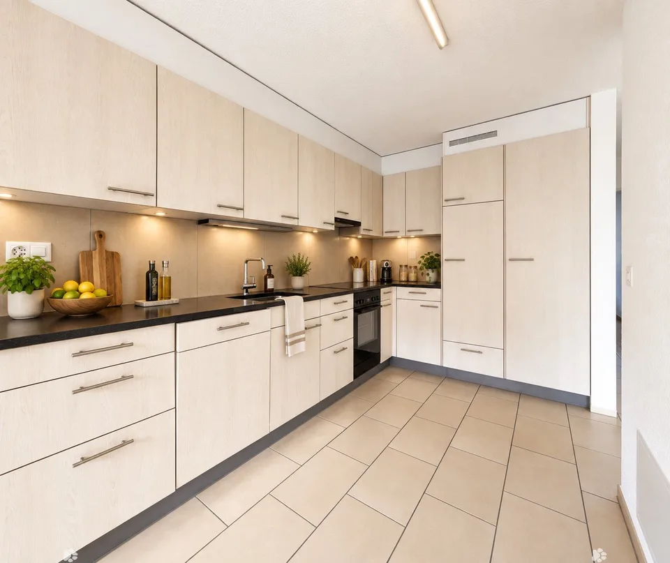 App. 3.5 pièces 1-er étage / 3.5-Zimmerwohnung 1. OG – photo 3 sur 9