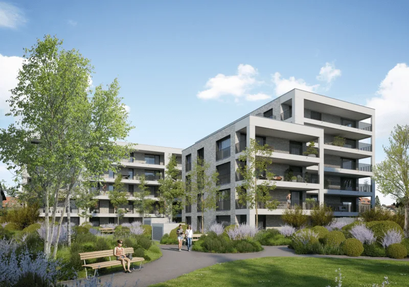 Living in Arrivo, attractive, modern 3.5-room apartment on the 4th floor