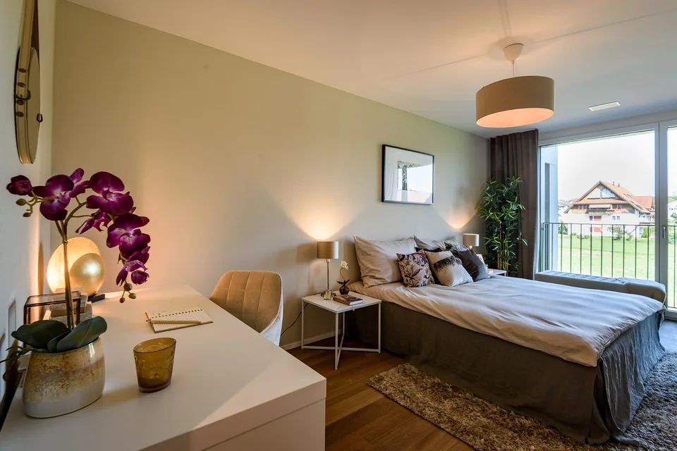 Living in Arrivo, attractive, modern 3.5-room apartment on the 4th floor