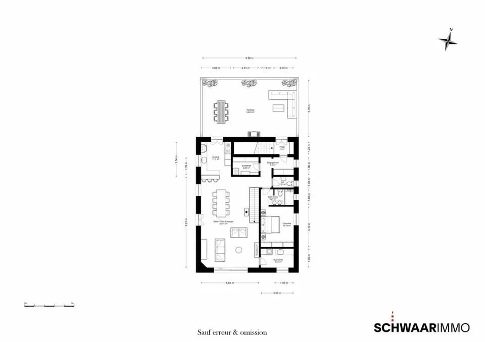 Geräumige Wohnung am Rande des Dorfes – Foto 8 von 9