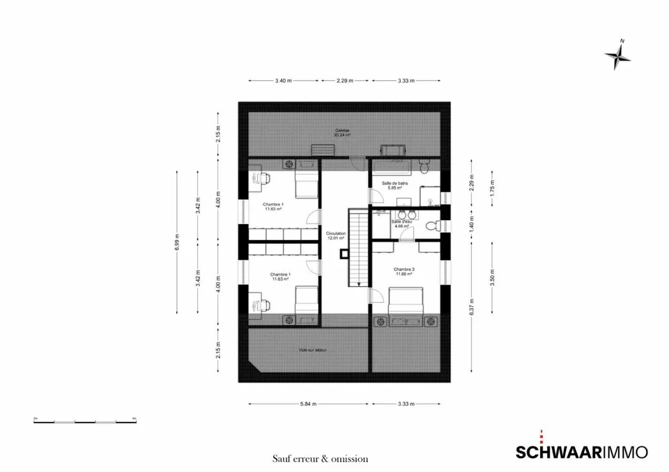 Geräumige Wohnung am Rande des Dorfes – Foto 9 von 9