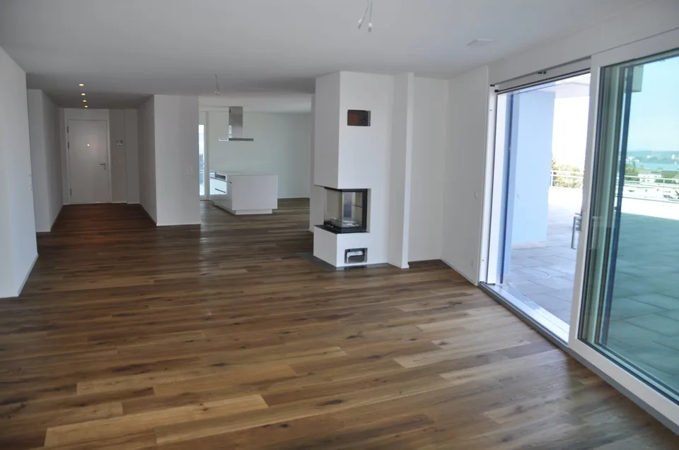 Terrassen Wohnung mit Blick auf den See in Kreuzlingen