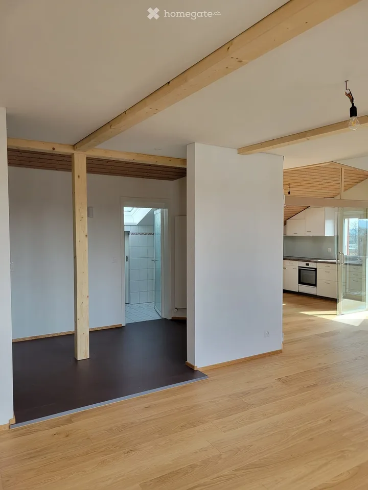 Charming 3.5-room attic apartment with balcony in Solothurn
