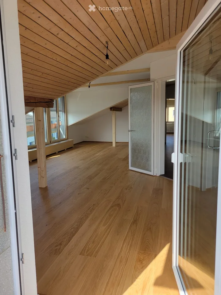 Charming 3.5-room attic apartment with balcony in Solothurn