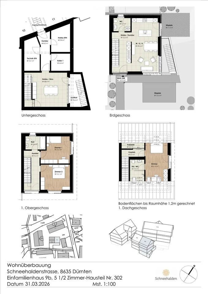 Benvenuti nella vostra nuova casa – nel cuore di Dürnten, rurale ma centrale!