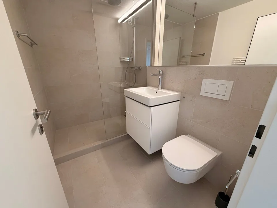 Bright 3.5-room apartment with balcony and fireplace in Au SG