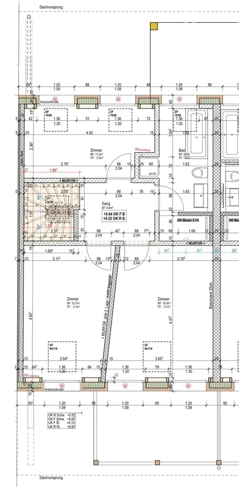 Maisonette spacieuse 4.5 pièces avec balcon & tour de buanderie