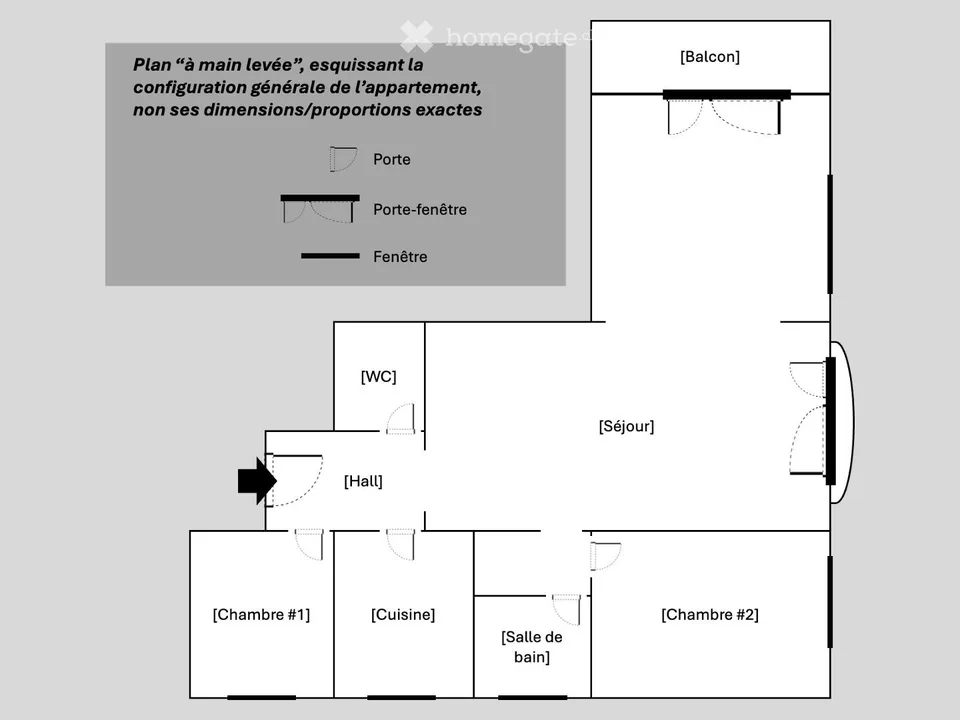 Geräumige 3,5 Zimmer, hell und von Grün umgeben