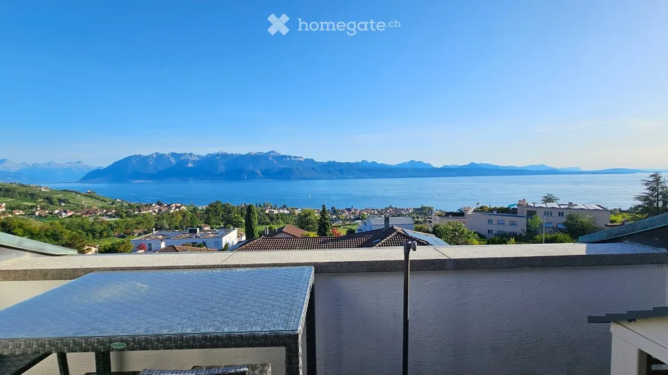 Appartement 3.5 pcs avec magnifique vue