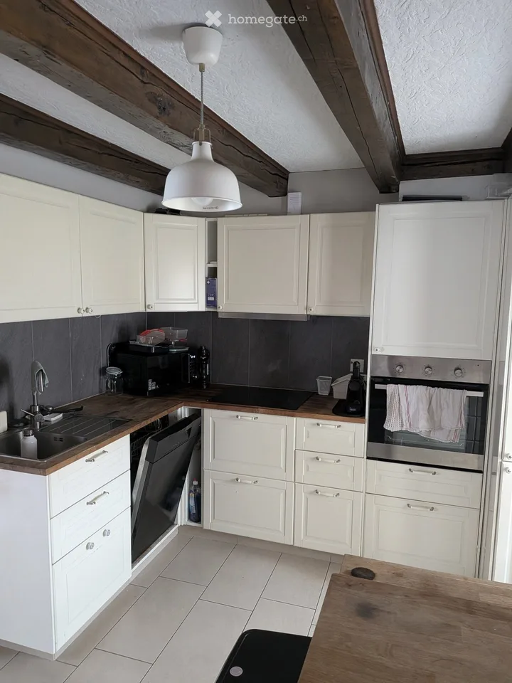 Beautiful 5-room duplex apartment in a quiet village