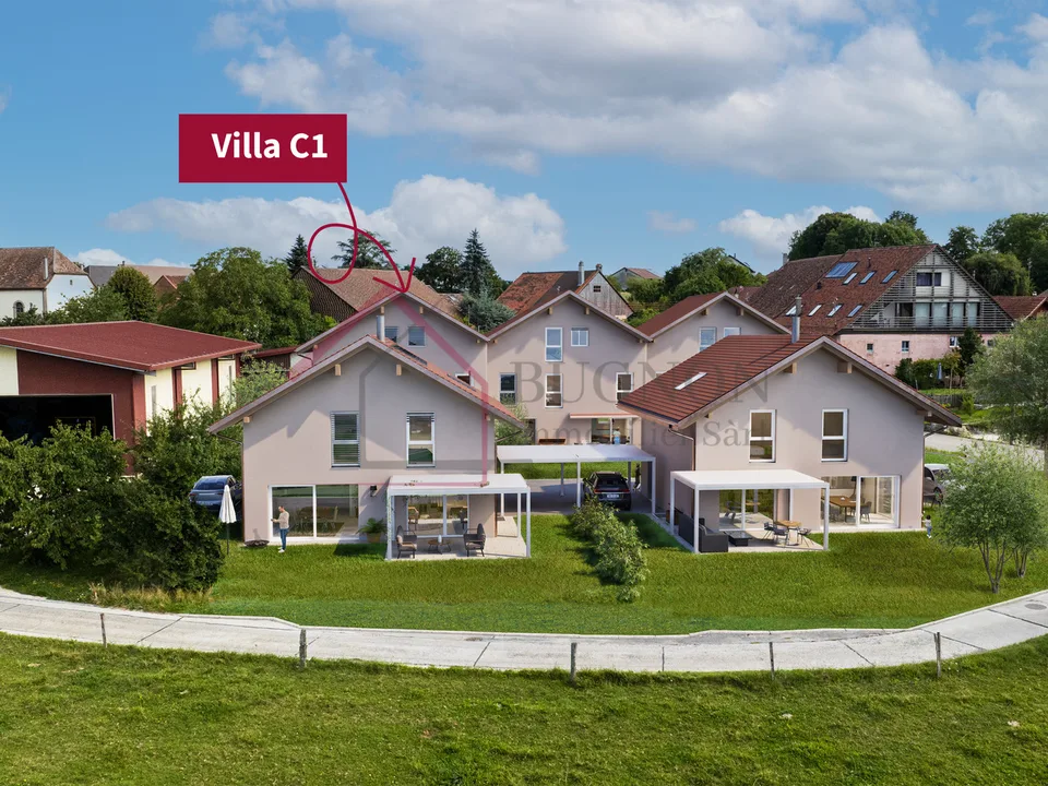 Die Villen von Grand Pré - Reihenhaus mit 4.5 Zimmern - Grundstück C1 – Foto 12 von 18