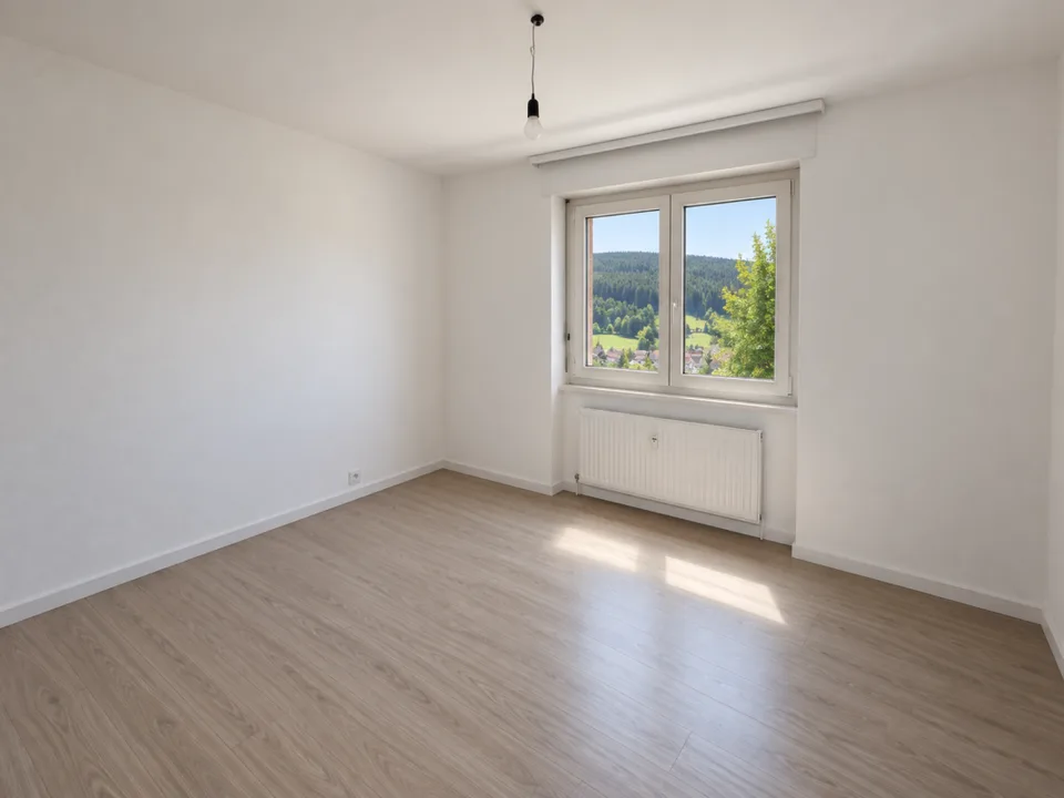Tramelan, lovely 3.5-room apartment on the 2nd floor with balcony and open view