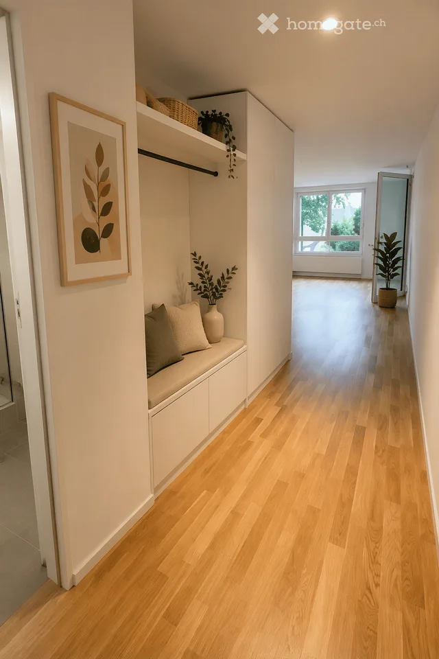 Appartamento moderno di 1,5 locali con balcone a Hunzenschwil
