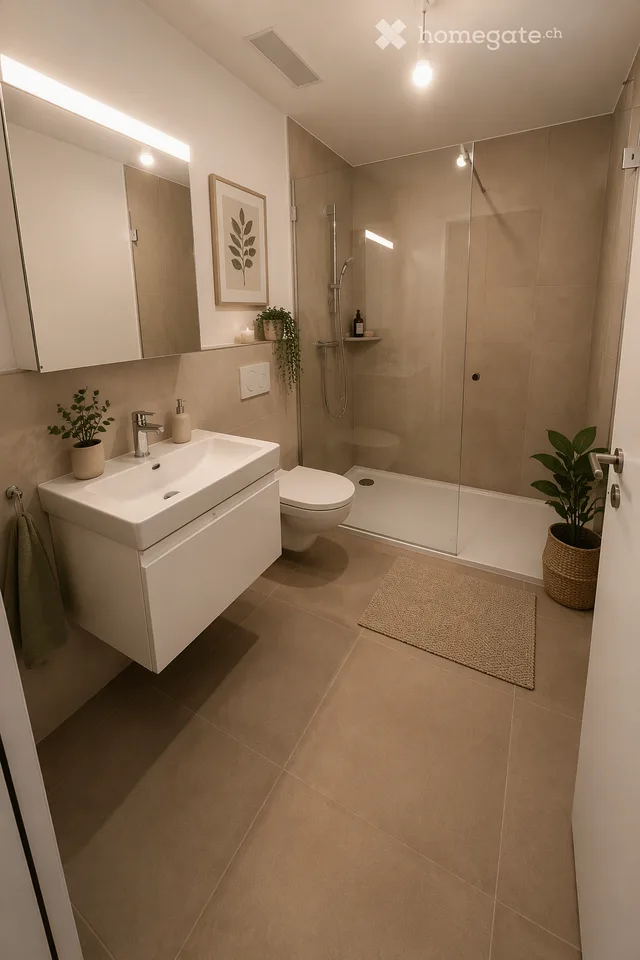 Appartamento moderno di 1,5 locali con balcone a Hunzenschwil