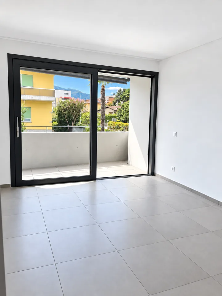 Neubauwohnung 2.5 Zimmer mit Balkon in Minusio