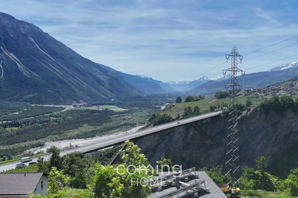 Terrain à bâtir ensoleillé à Loèche, avec une vue magnifique - entièrement viabilisé – photo 7 sur 10