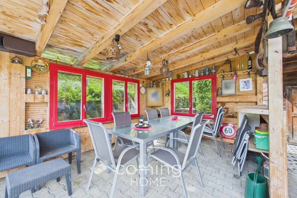 Wohnen und bauen in Ergisch - Chalet mit Bauland und sonniger Aussichtslage – Foto 12 von 15