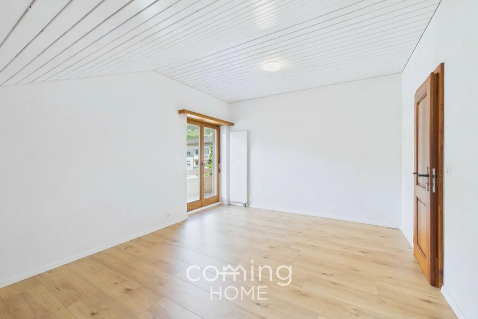 Appartement en attique sur deux niveaux à Susten : beaucoup d'espace, du soleil et une vue imprenable sur les montagnes – photo 10 sur 15