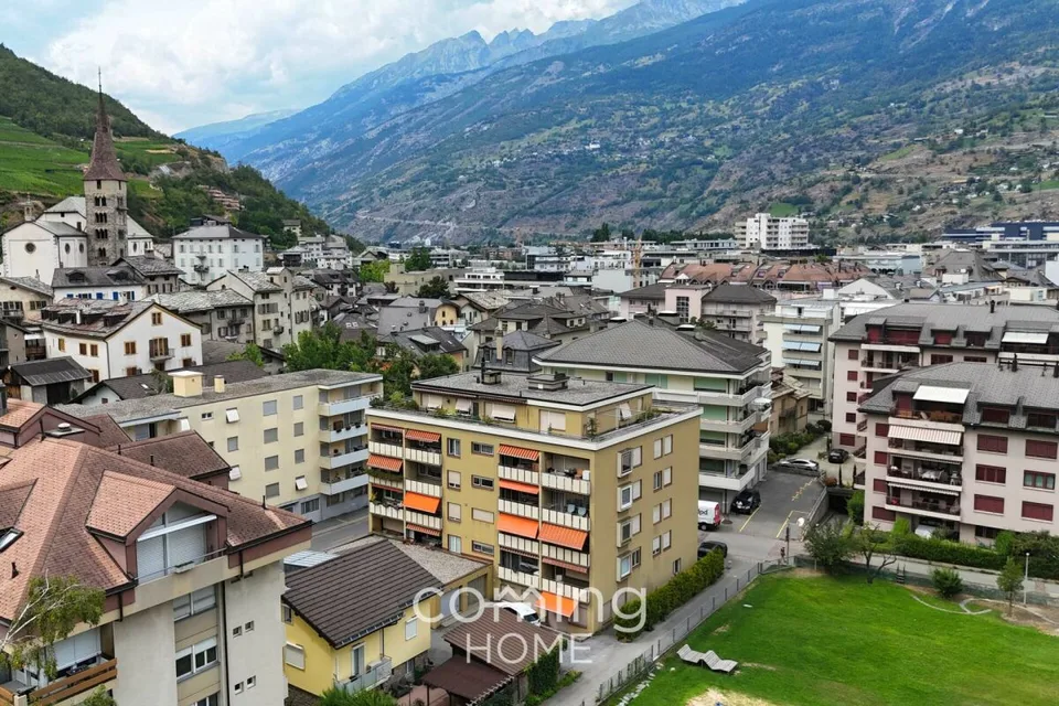 Gepflegte 3.5-Zimmer-Wohnung mit Bergsicht in Visp – Foto 10 von 11