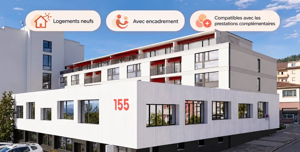 Appartement moderne avec encadrement au cœur de La Chaux-de-Fonds
